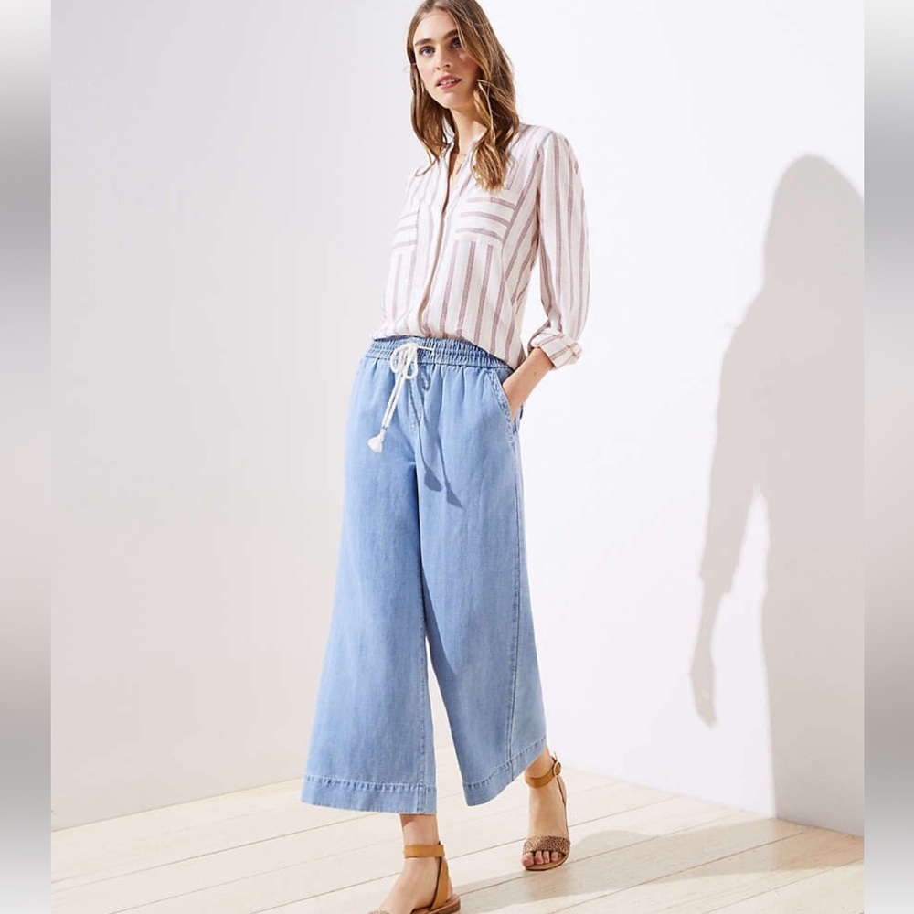 Loft Wide Leg Pants